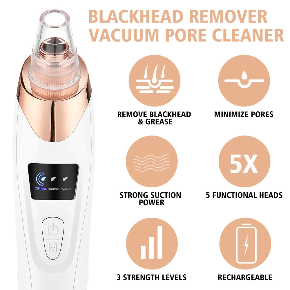 Electric Blackhead Remover Pore Vacuum