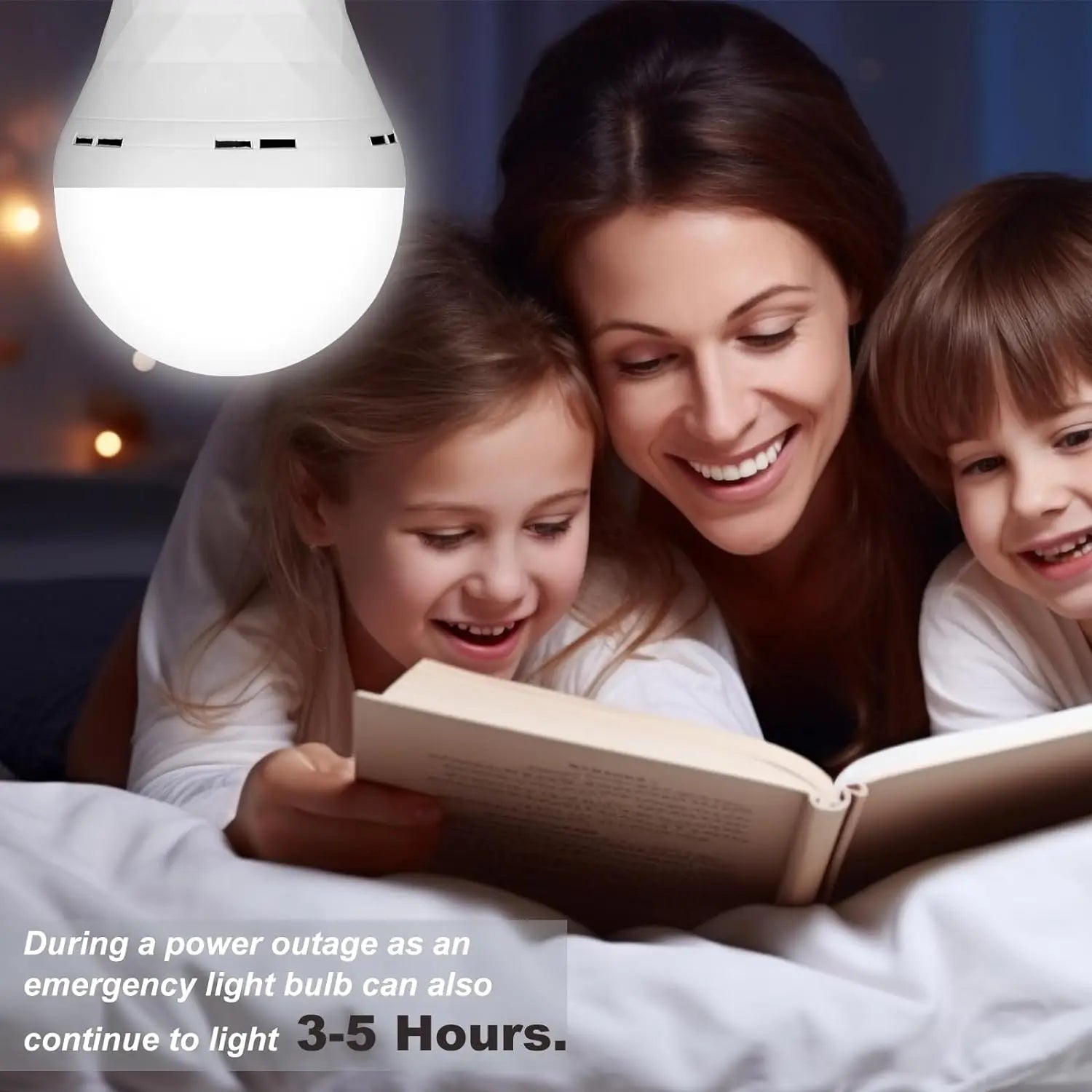 Rechargeable USB E27 LED Bulb