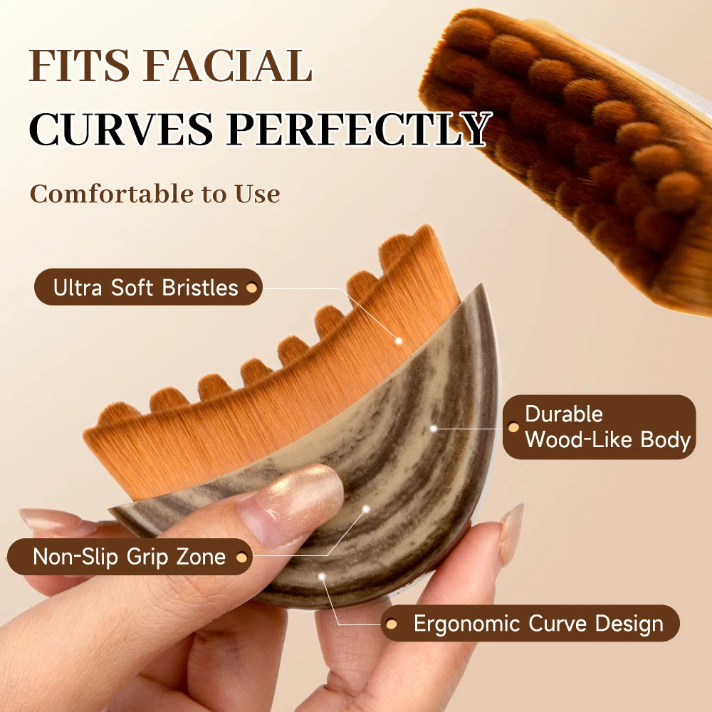 Portable Lymphatic Facial Sculpting Brush