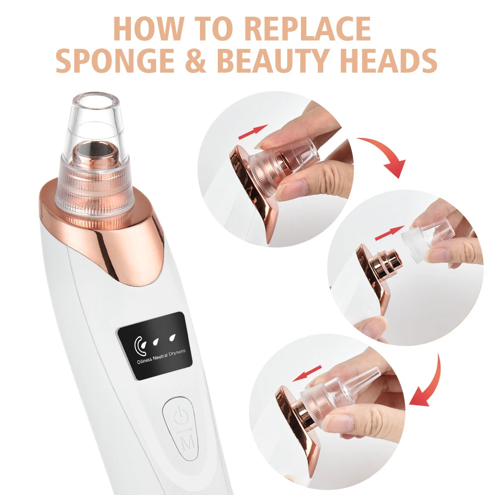 Electric Blackhead Remover Pore Vacuum