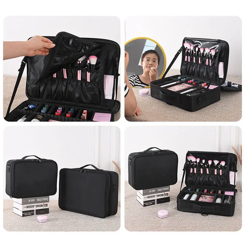 Large Capacity Cosmetic & Makeup Case