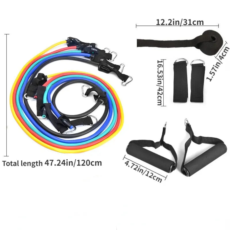Resistance Bands Set (11pcs)