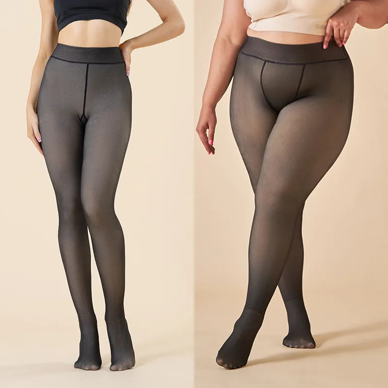 Women's Thermal Fleece-Lined Tights