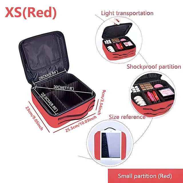 Large Capacity Cosmetic & Makeup Case
