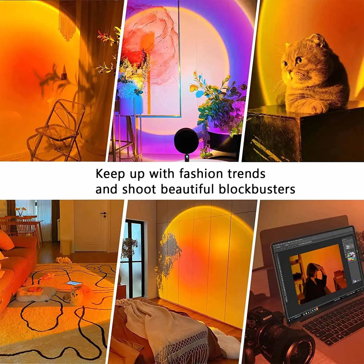 Sunset Projection Lamp (16 Colors)
