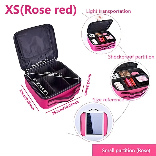 Large Capacity Cosmetic & Makeup Case