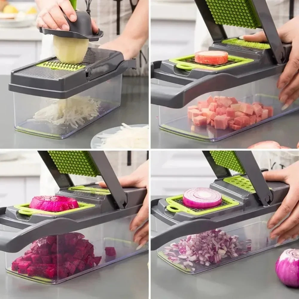 Multifunction Vegetable Chopper & Slicer