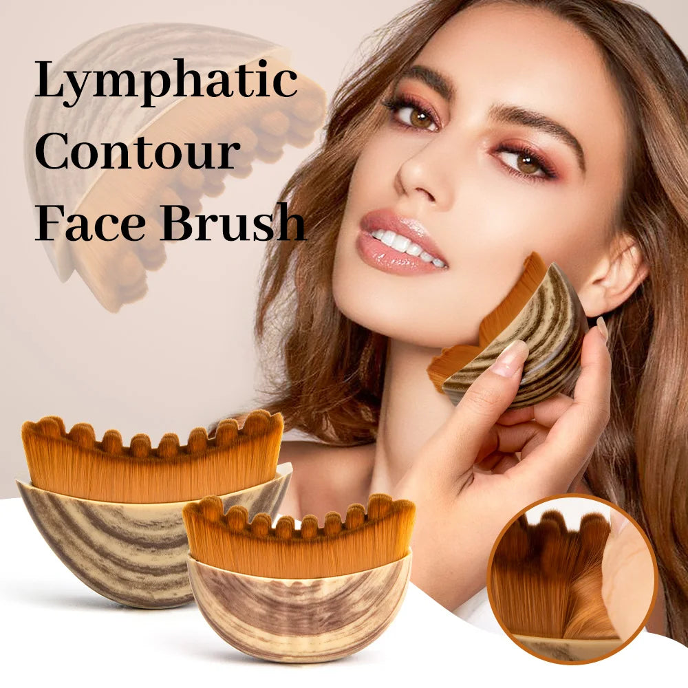 Portable Lymphatic Facial Sculpting Brush