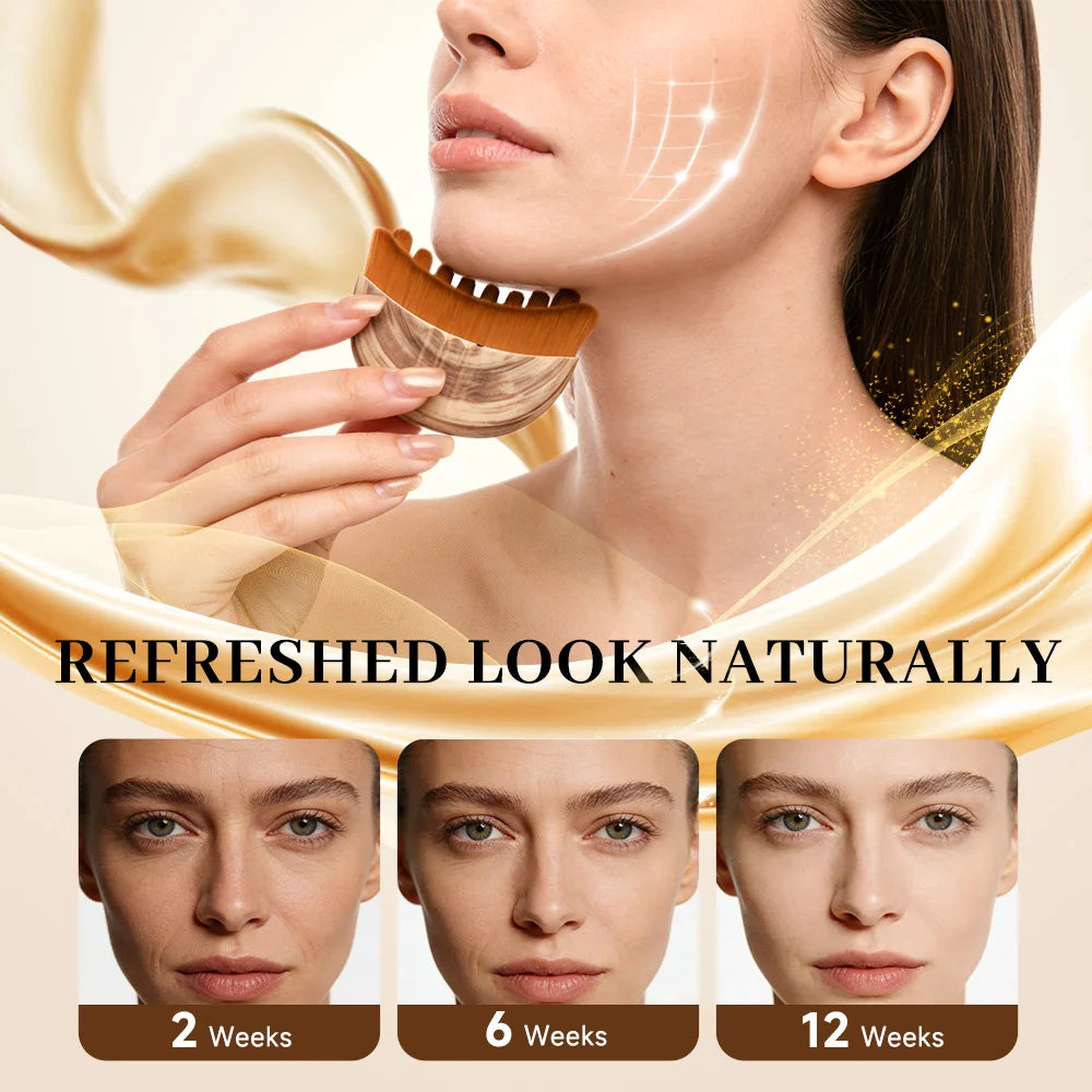 Portable Lymphatic Facial Sculpting Brush
