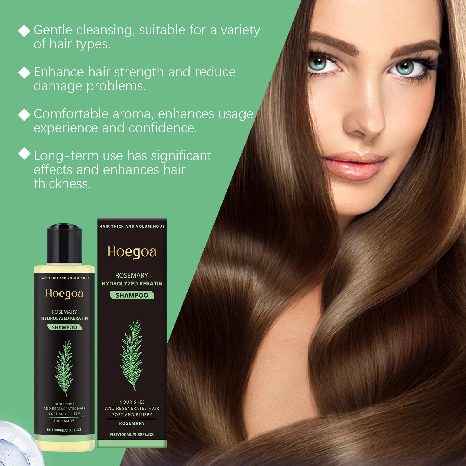 3PCS Rosemary Hair Growth Shampoo Set
