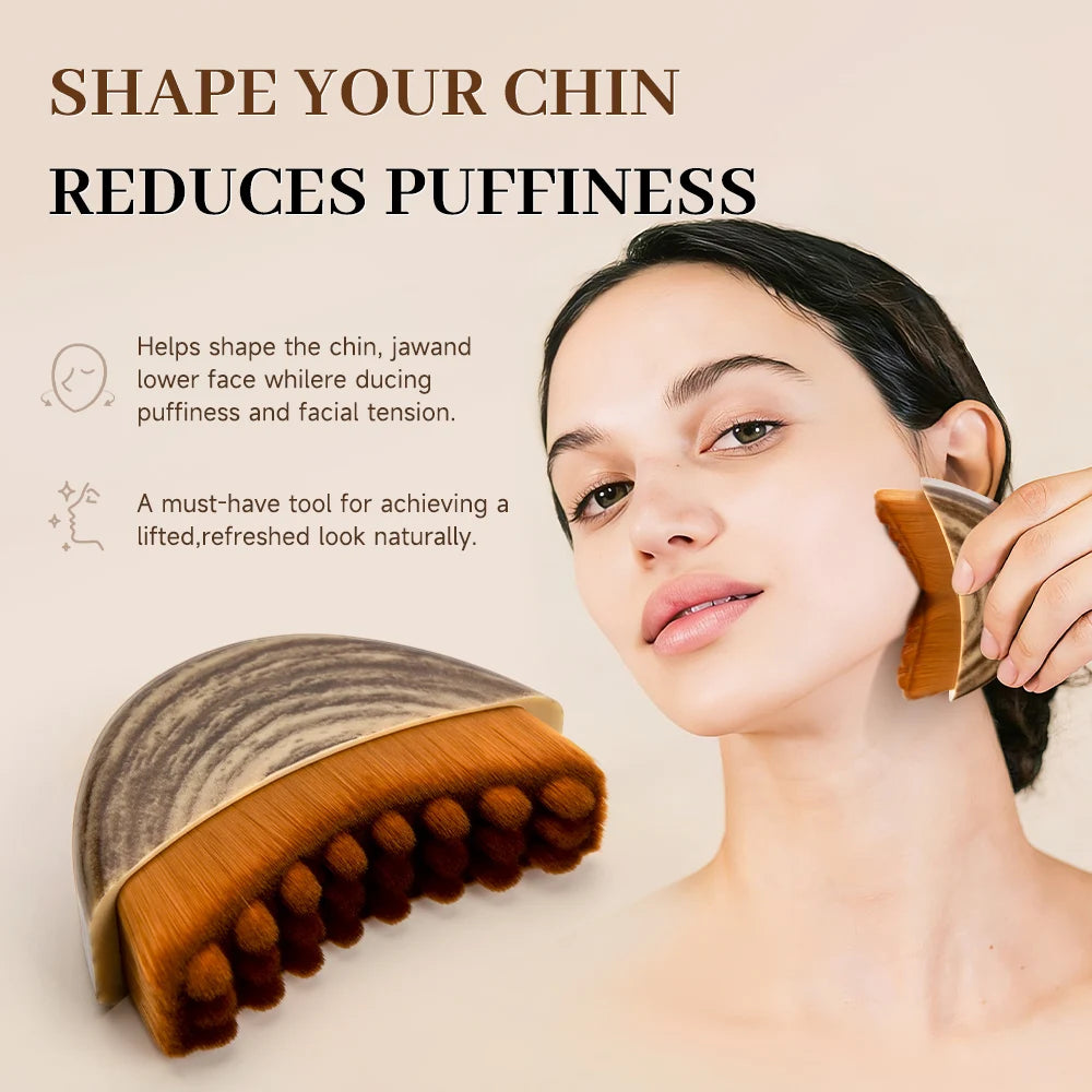 Portable Lymphatic Facial Sculpting Brush