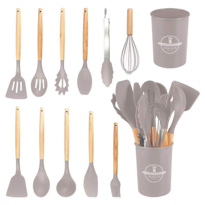 Silicone Kitchen Utensils Set