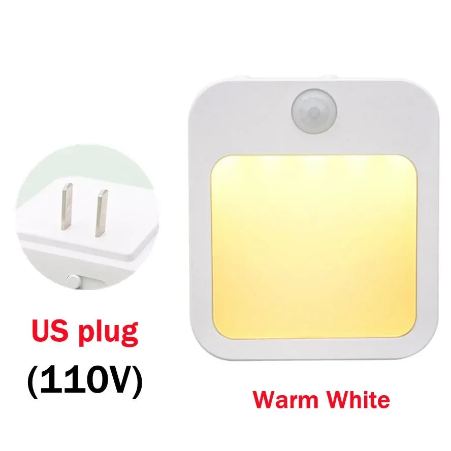 Motion Sensor LED Night Light (EU Plug)
