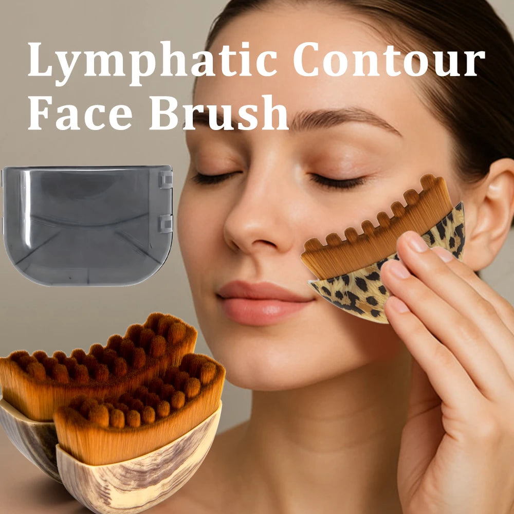 Portable Lymphatic Facial Sculpting Brush