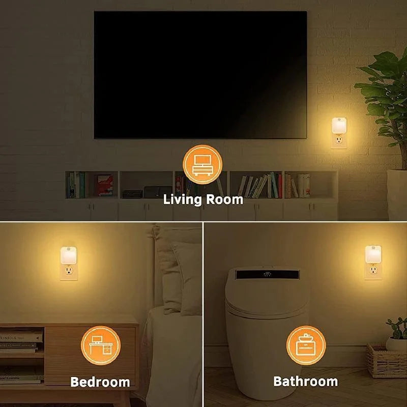 Motion Sensor LED Night Light (EU Plug)