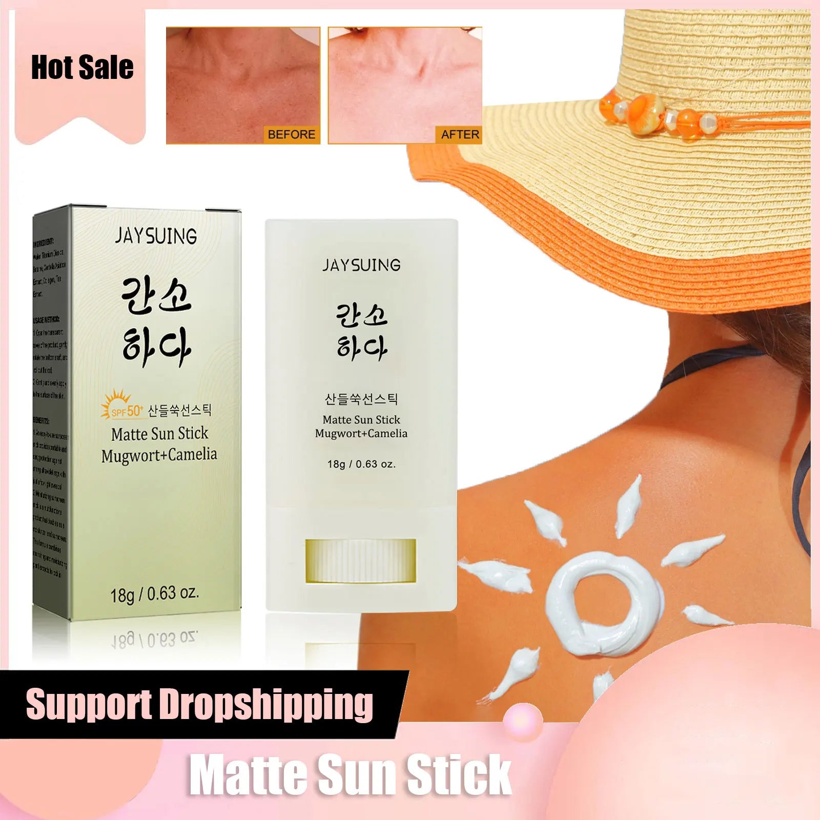 Matte SPF 50+ Sunscreen Stick