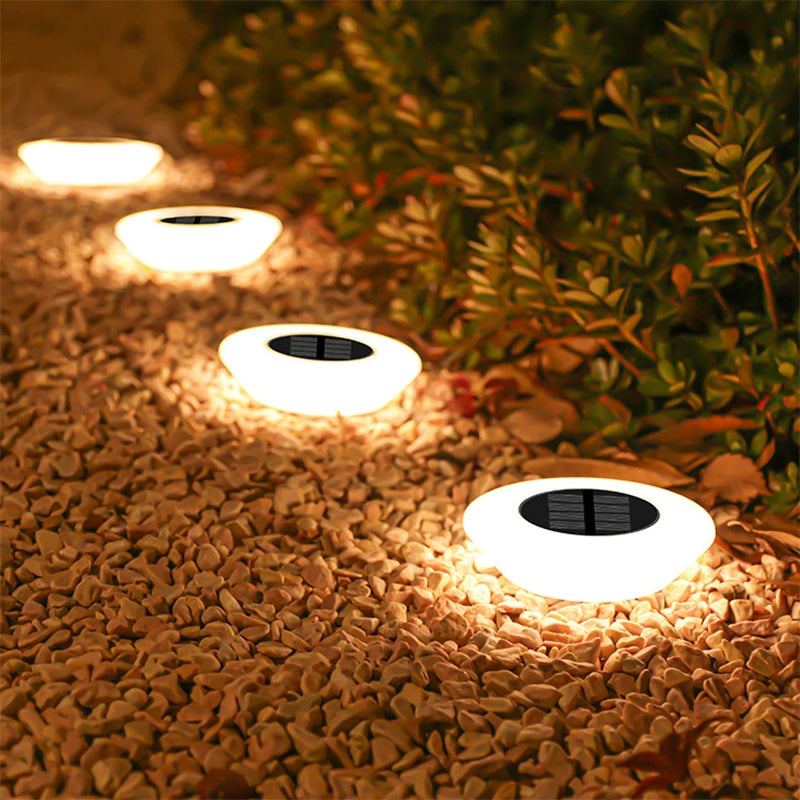 Solar LED Ground Lights (4 Pack)