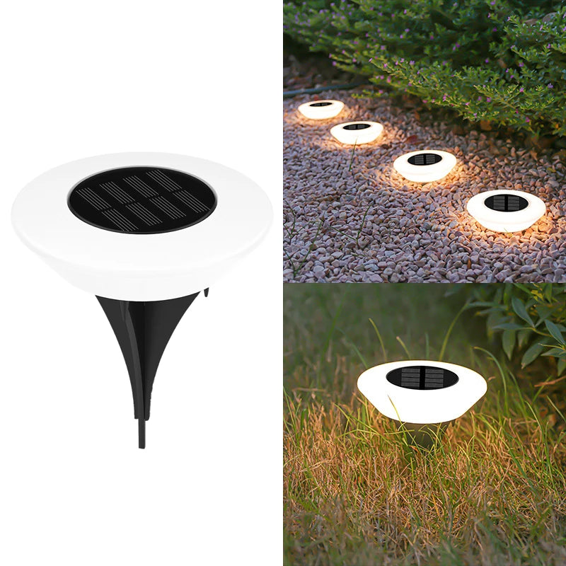 Solar LED Ground Lights (4 Pack)