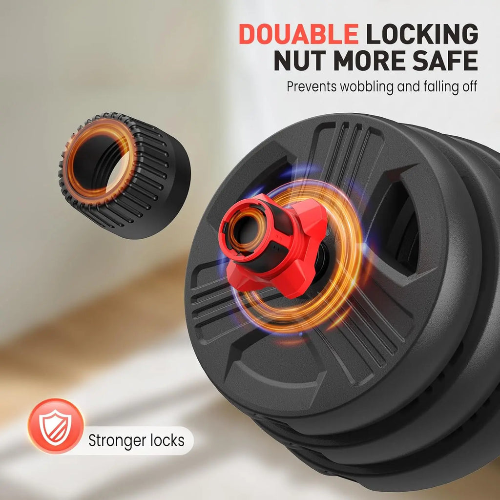 Adjustable Dumbbells Set (20lbs)