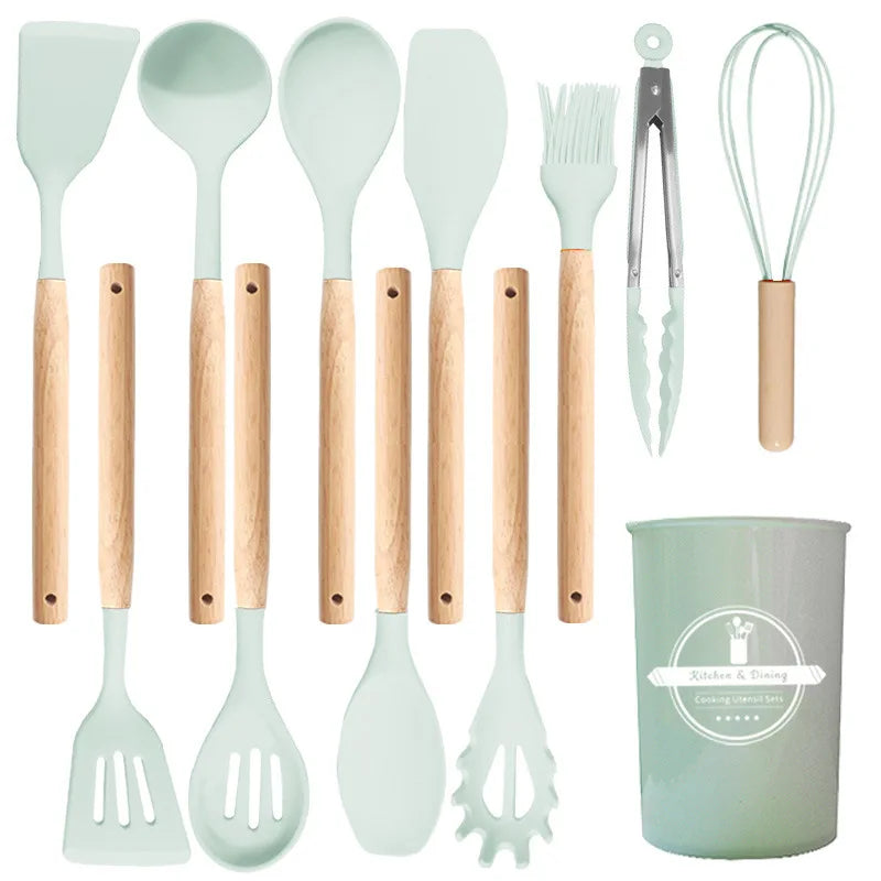 Silicone Kitchen Utensils Set