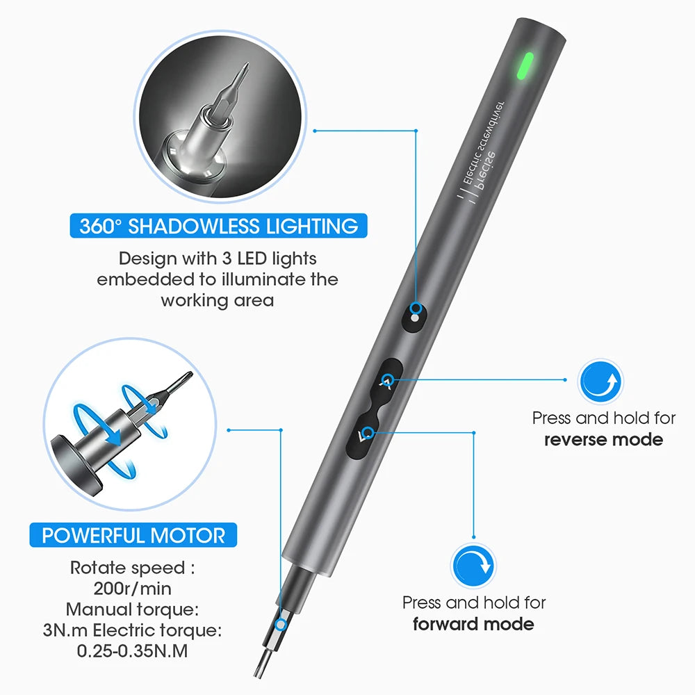 Cordless Precision Screwdriver Kit