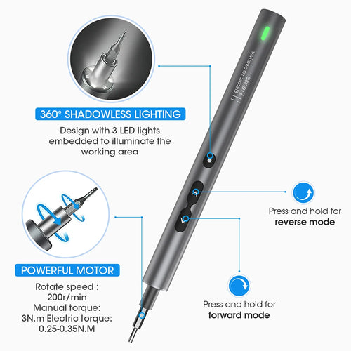 Cordless Precision Screwdriver Kit